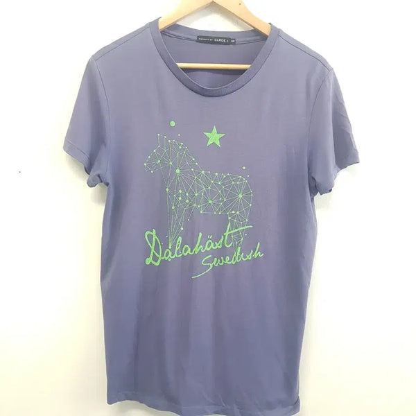 [BUNJANG] CL RIDE.n Purple Graphic T-Shirt Size 100 / 사이즈 100 퍼플 그래픽 반팔티