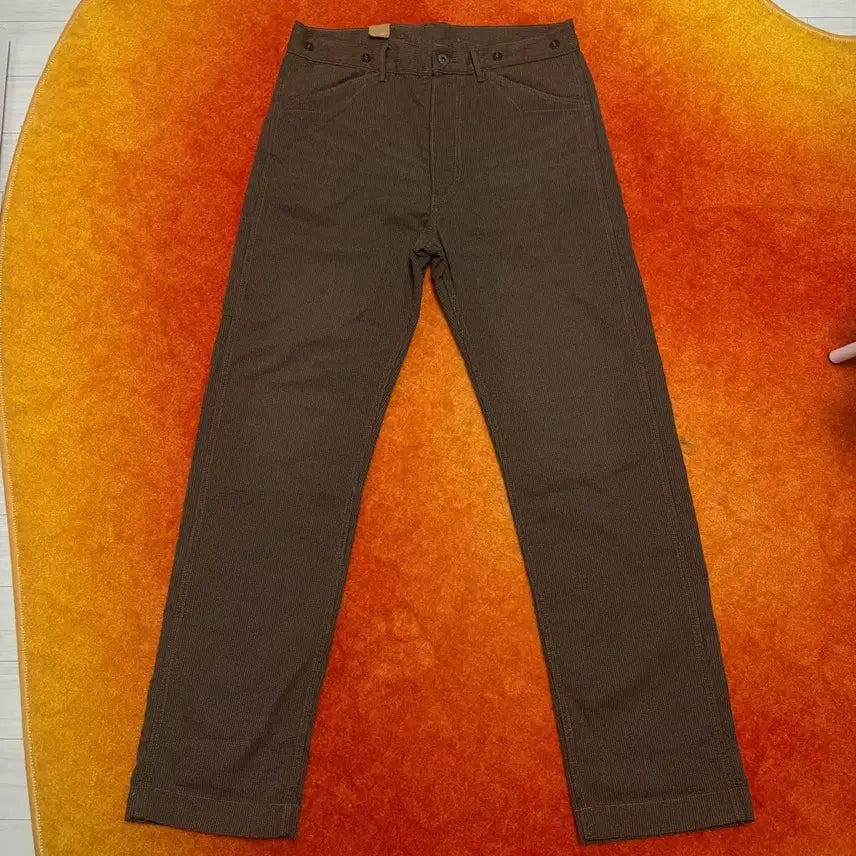 [BUNJANG] RRL Striped Twill Work Pants (Size 32/32) / RRL 더블알엘 스트라이프 트윌 워크팬츠 32/32
