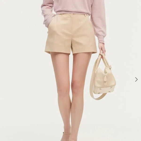 [BUNJANG] Siedmon Cotton Half Pants Beige XS / 시에 몬드 코튼 하프 팬츠 ( 산드로 마쥬 이자벨마랑 자라 코스 가니