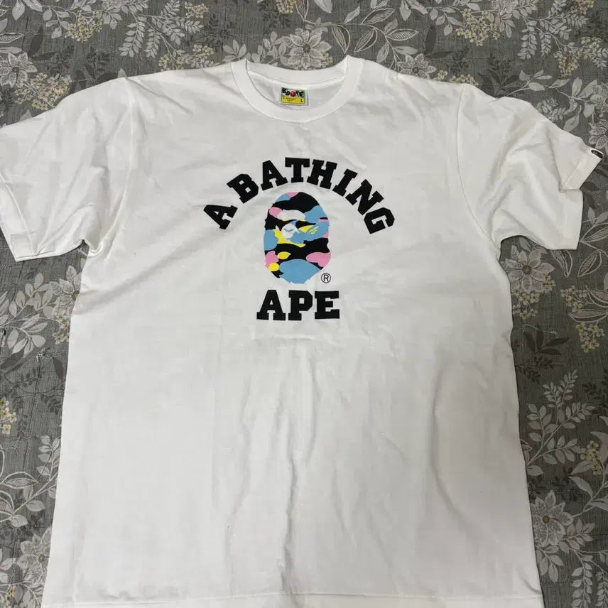 [BUNJANG] BAPE Short Sleeve T-Shirt L / 베이프 반팔 티셔츠 L