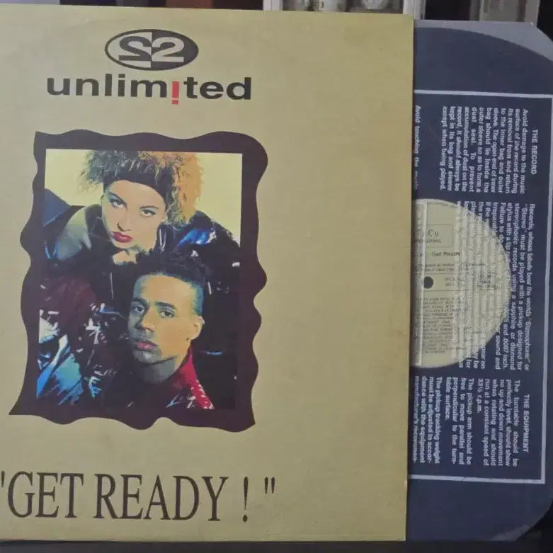 [BUNJANG] 2 Unlimited Get Ready! LP Vinyl / 2 Unlimited_Get Ready!_LP USA