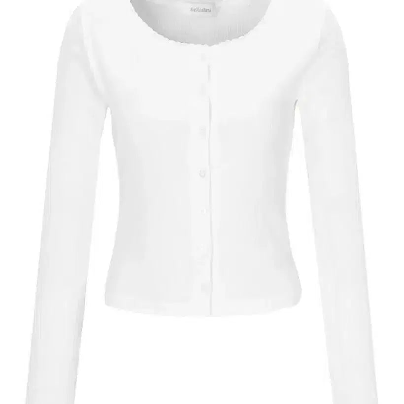 [BUNJANG] Wonie House Velyar Bloom Cardigan White Spring Version / 실사O)벨리아르 블룸 가디건 화이트 봄버전 워니하우스