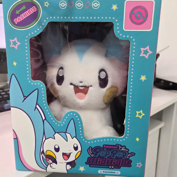 [BUNJANG] Pokemon Pop-up Midnight Plush Doll Pachirisu / 포켓몬 팝팝 미드나잇 봉제인형 파치리스