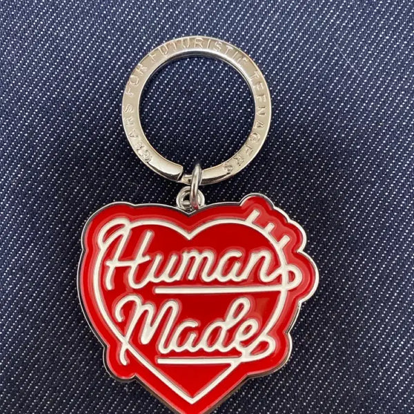 [BUNJANG] Human Made Heart Keyring Red / 휴먼메이드 하트 키링 레드