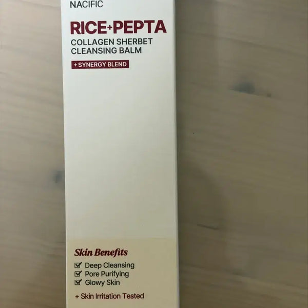 [BUNJANG] Nacific Rice + Peptide Collagen Cleansing Balm 80g / [새제품]네시픽 라이스 펩타 콜라겐 클렌징 밤 80g