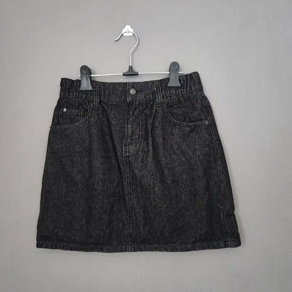 [BUNJANG] REGEN BOGEN Denim Skirt (Black Blue, Size 26) / REGEN BOGEN 데님 스커트 흑청. 26인지