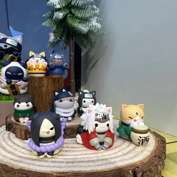 [BUNJANG] MegaCat Naruto Nya-ru-to 1st Gen Sasuke 'Come Here' Unsealed Set / (풀셋)나루토 냐루토 메가캣 1기 사스케군 이쪽에 와라 미개봉 세트 판매