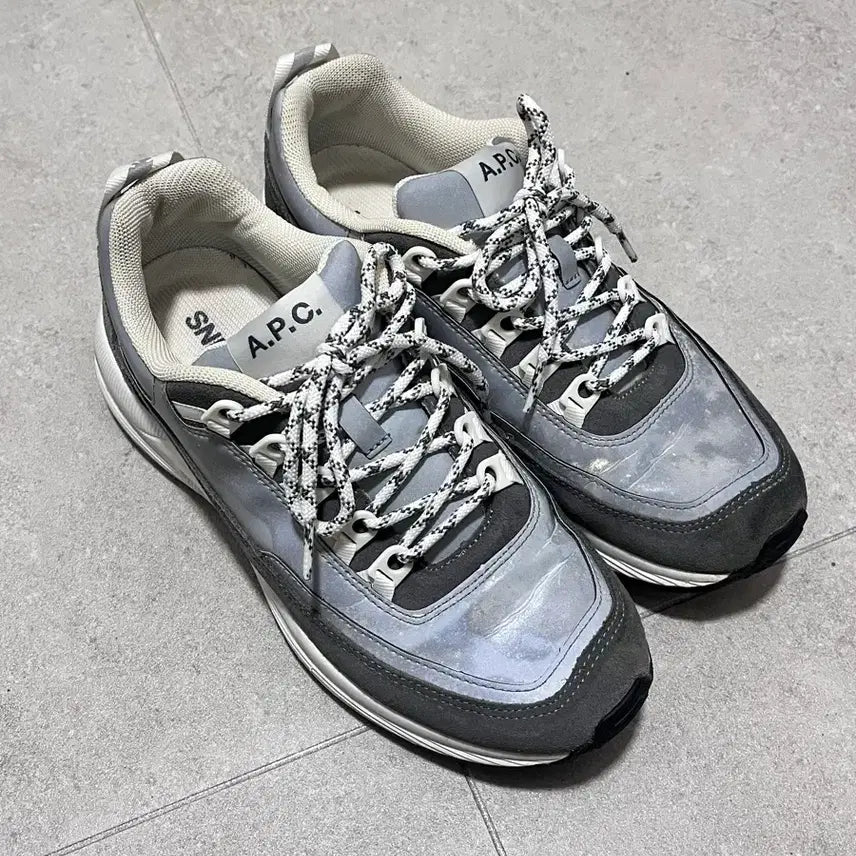 [BUNJANG] A.P.C. Techno Runner Grey EU41 / 아페쎄 테크노 러너 그레이 EU41