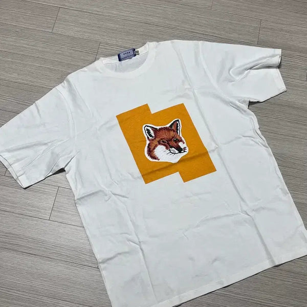 [BUNJANG] Ader Error x Maison Kitsuné 18SS Fox Head T-Shirt / 아더에러x메종키츠네 18년도 초판 폭스헤드 반팔