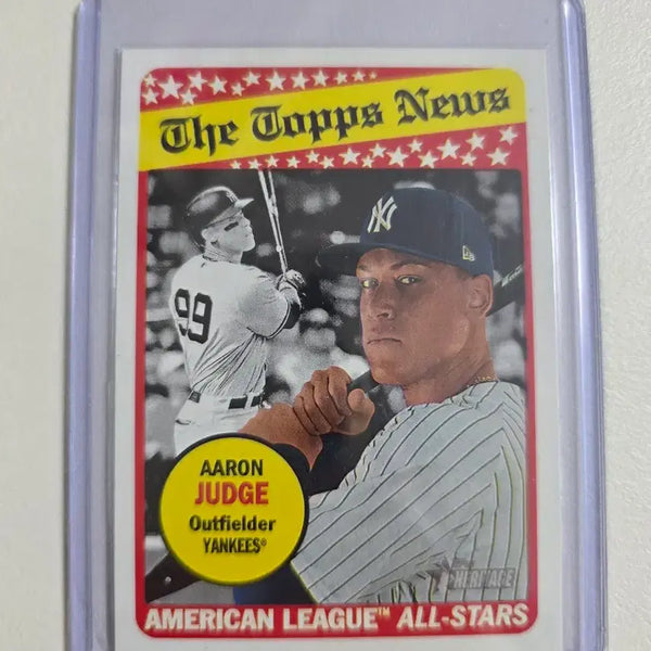 [BUNJANG] Aaron Judge 2018 MLB New York Yankees Card / 2018 mlb 애런 저지 카드 판매 뉴욕양키스