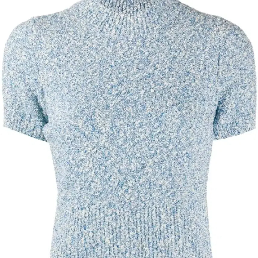 [BUNJANG] Sandro Short Sleeve Knit Top / 산드로 반팔 니트