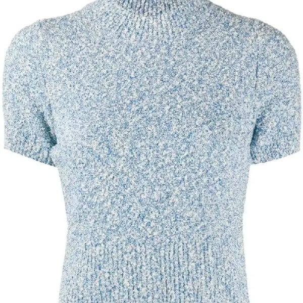 [BUNJANG] Sandro Short Sleeve Knit Top / 산드로 반팔 니트