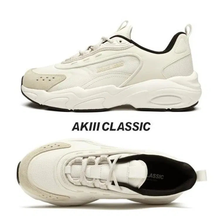 [BUNJANG] Akicclassic Boomerang Height-Increasing Sneakers / 아키클래식 부메랑 키높이 운동화 230사이즈 새제품