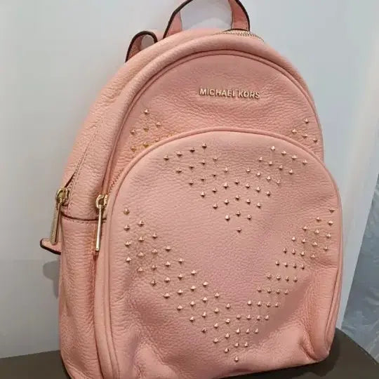[BUNJANG] Michael Kors Pink Backpack / 마이콜코어스 (새)가방 31 26 10