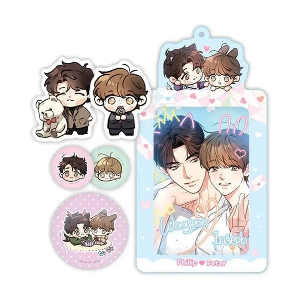 [BUNJANG] Mopfun 'Willful Acts of Love' Collaboration SD Deco Set (2nd Edition, Unsealed) / @모펀 미필고 (2차 콜라보) 요모조모 SD 데코 세트
