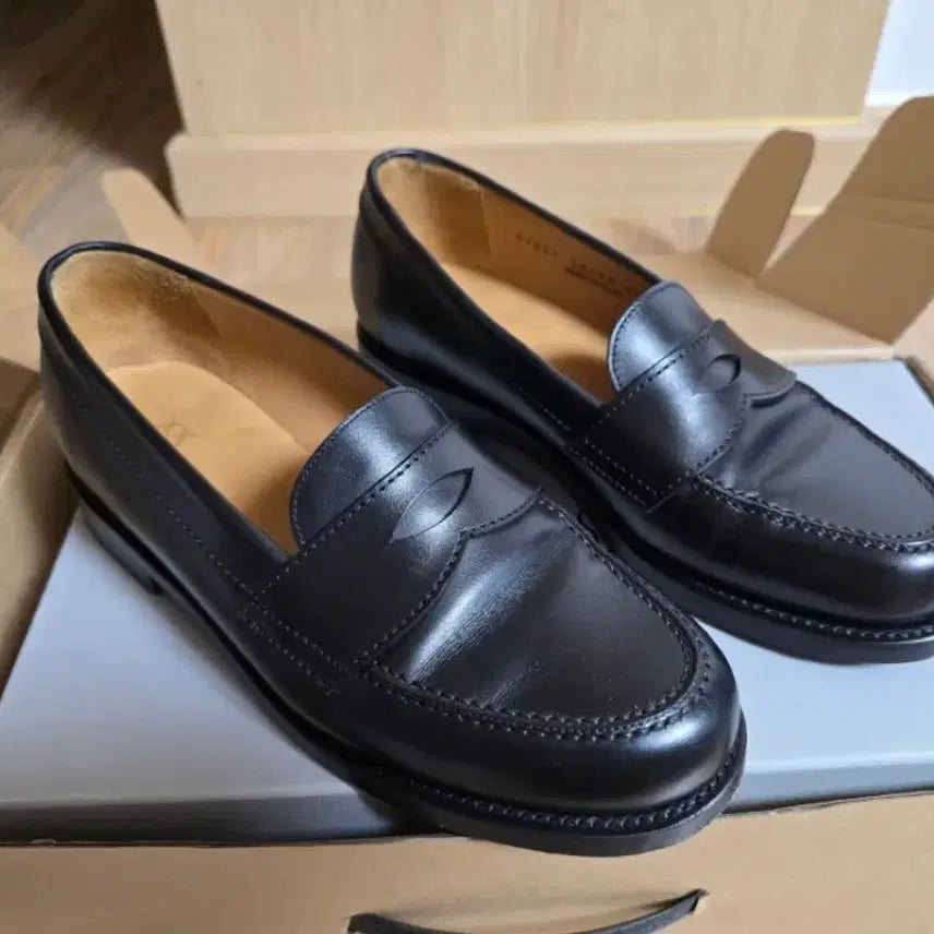 [BUNJANG] Morjas Ivy Loafer Black Calf UK 6 / [UK6] 스웨덴 Morjas 아이비 로퍼