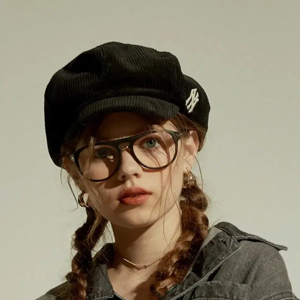 [BUNJANG] MLB Women's Corduroy Baseball Cap (Unused) / 여.53-54호)  MLB 여성 모자 (미사용) / 여성 캡, 빵모자