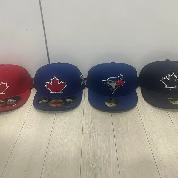 [BUNJANG] New Era Toronto Blue Jays 59FIFTY Fitted Hat Set / 뉴에라 토론토 블루제이스 59FIFTY 7 1/8 4종세트 판매합니다!!