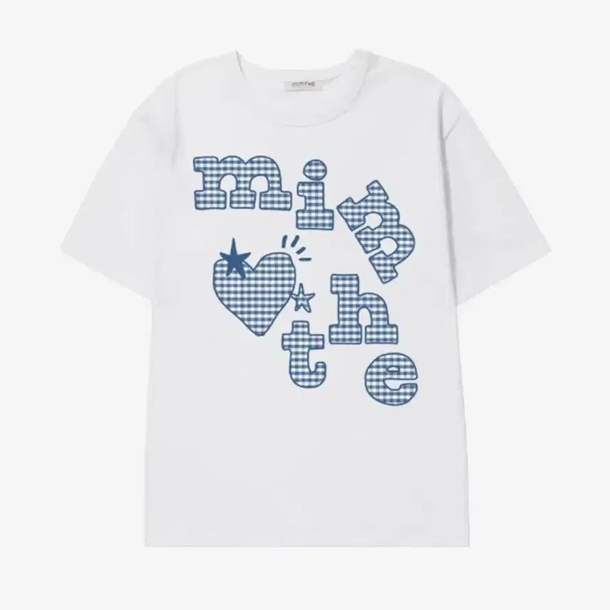 [BUNJANG] Meme The Wardrobe Patchwork T-shirt White / 밈더워드로브 패치워크 티셔츠_화이트