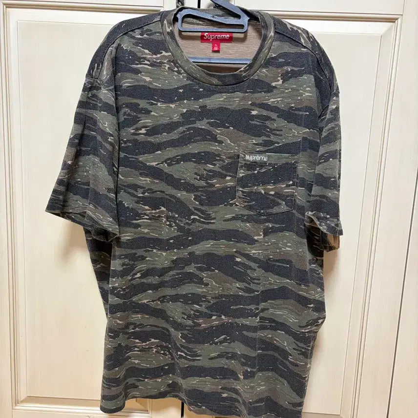 [BUNJANG] Supreme 24SS Tiger Camo T-Shirt XL / XL) 24ss 슈프림 타이거 카모 티셔츠