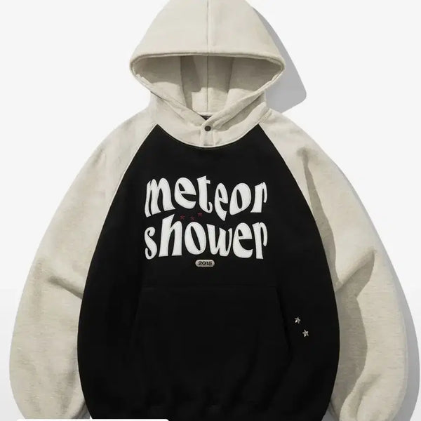 [BUNJANG] WV Project Meteor Shower Hoodie Black / 메테오샤워 후드티 더블유브이프로젝트 블랙