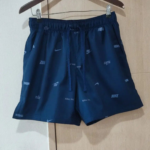 [BUNJANG] Nike 2023 Multi-Logo Shorts Navy / 나이키 2023 반바지 네이비 멀티로고
