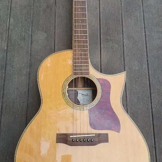 [BUNJANG] MUZ MARIA LTD Acoustic Guitar / MUZ 어쿠스틱기타 MARIA LTD 탑솔리드 상태양호 #전국안전택배#