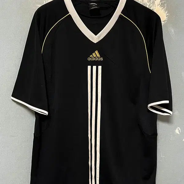 [BUNJANG] Adidas Old Skool 7406 Football Jersey Short Sleeve L / 아디다스 올드스쿨 7406 풋볼져지 반팔 블록코어 희귀템 L 95-100