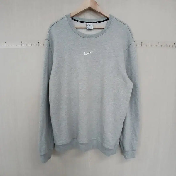 [BUNJANG] Nike Swoosh Sweatshirt Grey / 나이키 스우시 맨투맨 그레이