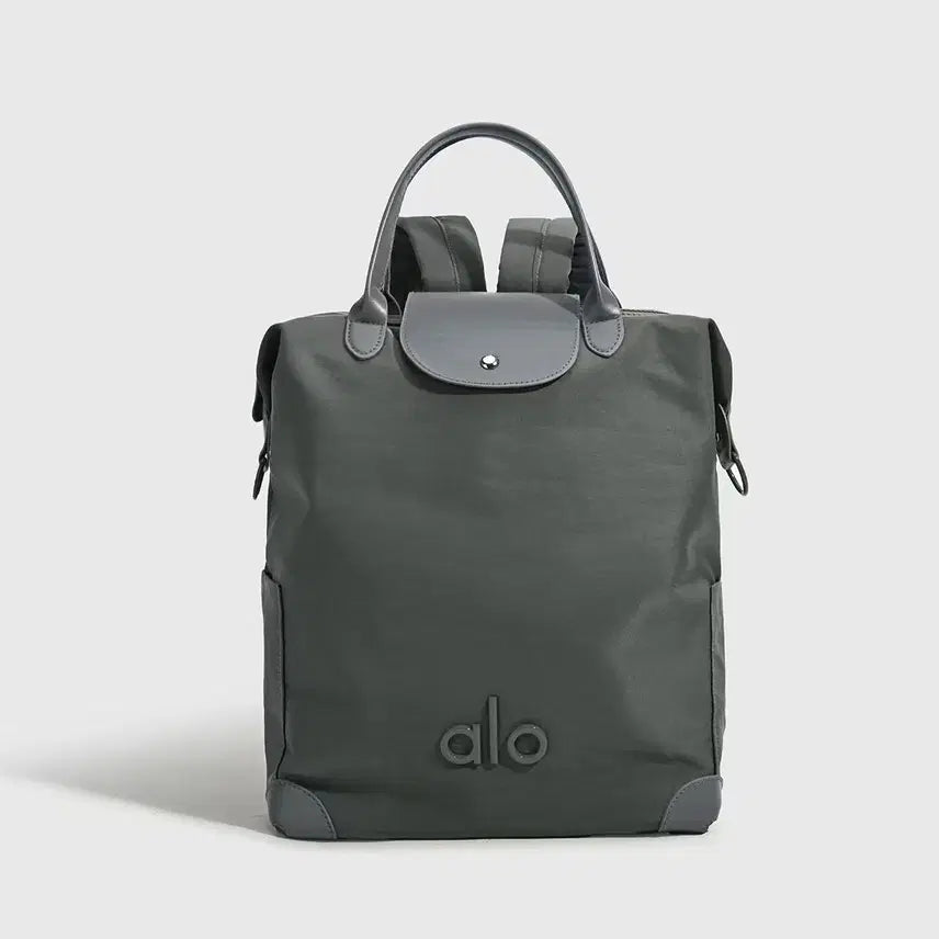 [BUNJANG] Alo Convertible Cross & Backpack Grey / alo 컨버터블 크로스 & 백팩 / 제니 백팩 그레이