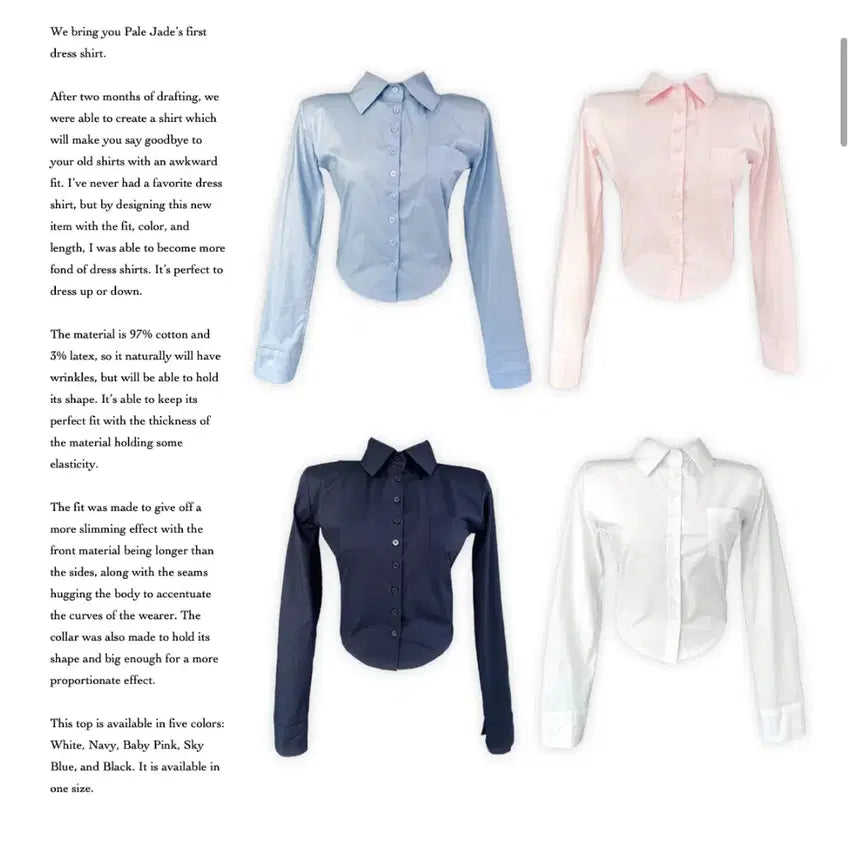 [BUNJANG] Failjado PJ Dress Shirt Pink / 페일제이드 PJ Dress Shirt 핑크 연핑크 셔츠 기본템 페제