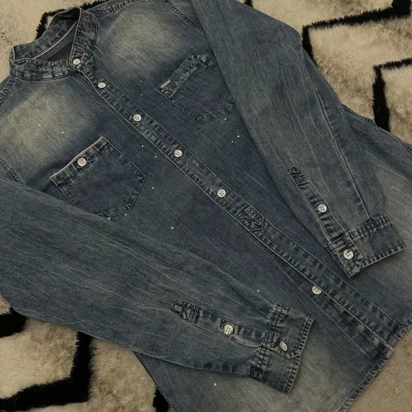 [BUNJANG] Buckaroo Vintage Denim Shirt L / [L]버커루 빈티지 데님 셔츠