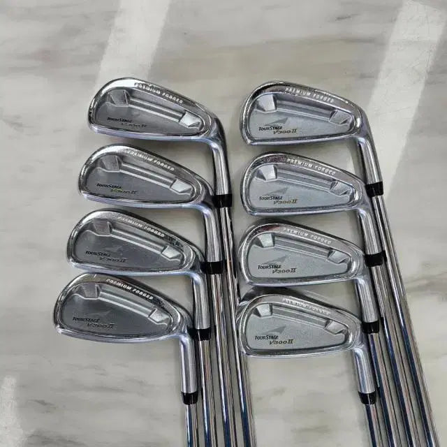 [BUNJANG] TourStage V-300 II Lightweight Steel 950GH R Iron Set / 투어스테이지 석교정품 V-300 II 경량스틸950GH R 중고8아...