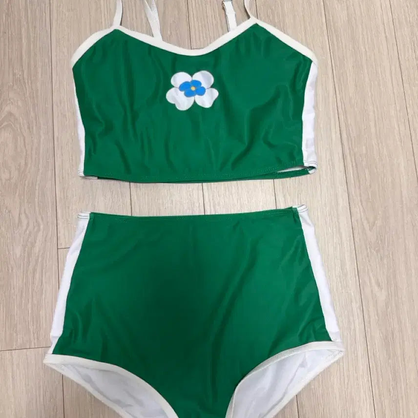 [BUNJANG] Shop Sider High-Waist Bikini Set / 샵사이다 하이웨스트 비키니 세트