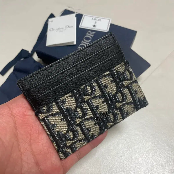 [BUNJANG] Dior Oblique Beige Card Holder / 디올 오블리크 베이지 카드지갑 정품