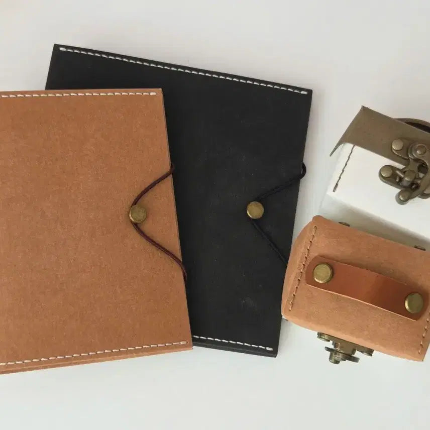 [BUNJANG] Vintage Paper Binder & Mini Storage Box Bundle / 빈티지 종이 바인더 및 미니 보관함 일괄
