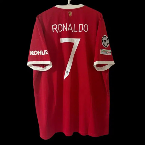[BUNJANG] Manchester United 21/22 Home Cristiano Ronaldo Jersey (International 2XL) / [해외2XL] 21/22 맨유 홈 호날두 유니폼