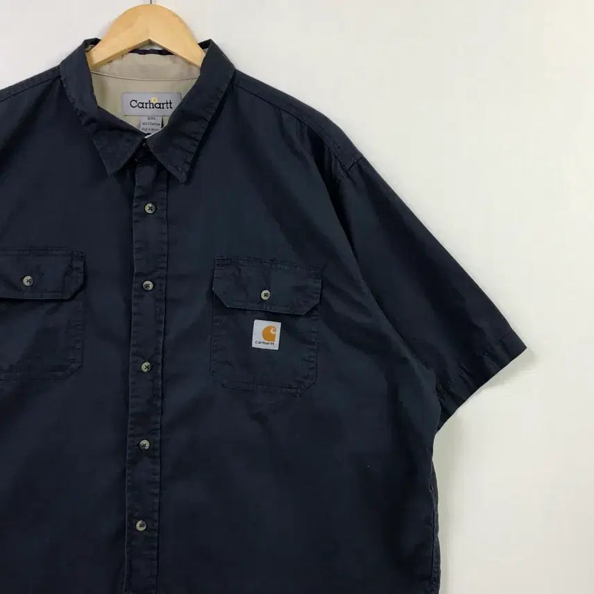[BUNJANG] Carhartt Navy Work Shirt XXLarge / Xxl 칼하트 네이비 워크 셔츠