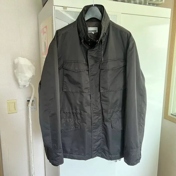 [BUNJANG] Uniqlo Air Tech 4-Pocket Field Jacket Black L / 유니클로 air tech 필드자켓 100 L블랙
