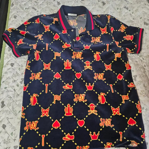 [BUNJANG] Mark &ロナ Short Sleeve L Golf T-Shirt / 마크앤로나 반팔 L 골프 티셔츠
