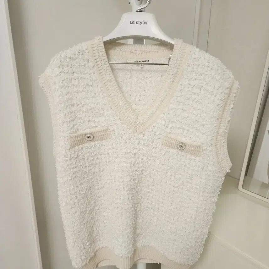 [BUNJANG] The Cashmere Knit Vest / 더캐시미어 니트 베스트(22년식 1회착용)