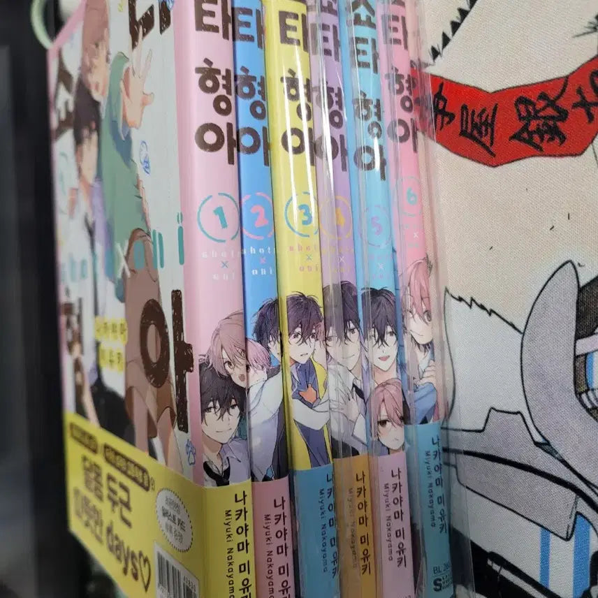 [BUNJANG] Nawa Yuu Showta-hyung! BL Comic Book Volumes 1-6 (First Edition) / 급전) 올초판)쇼타형아 쇼타오니 BL만화책 123456권 나와 유우형!