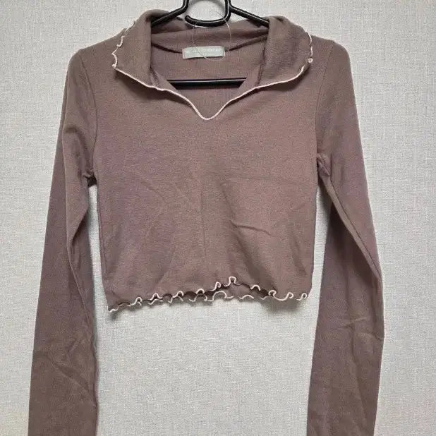 [BUNJANG] Cropped Polo T-Shirts Bundle Set (2 Colors) / 크롭 카라티 2개일괄