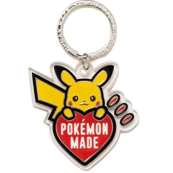 [BUNJANG] Human Made x Pokemon Made Key Ring #1 Red / 휴먼 메이드 x 포켓몬 메이드 키링