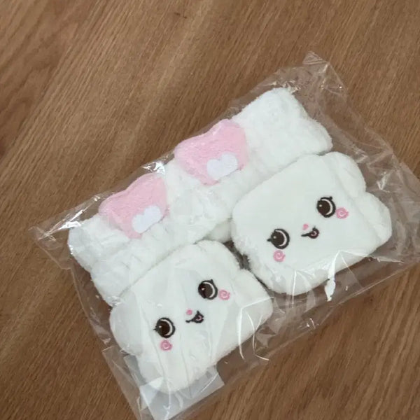 [BUNJANG] NCT-WISH Sakuraya Pangu Odd to Love Pop-up Sealed Facewash Headband / 미개봉 엔시티위시 오드투러브 팝업 사쿠야 팡이 페이스워시밴드 헤어밴드