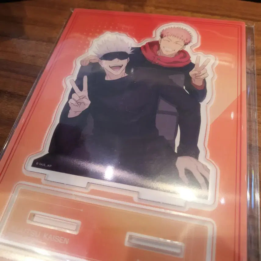 [BUNJANG] Jujutsu Kaisen Shibuya Incident Acrylic Stand Gojo & Itadori (Mappa x SMG Pop-up) / 주술회전 아크릴 스탠드 시부야사변 고죠 이타도리 마파 팝업 고죠유우 굿즈