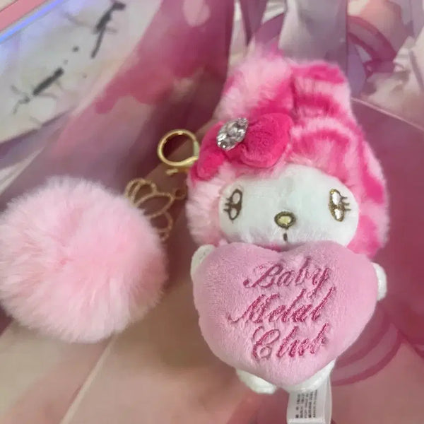 [BUNJANG] Sanrio My Melody x BABYMETAL CLUB x SPINNS Collaboration Keychain / 마이멜로디 베이비메탈클럽 베메클 스핀즈 산리오콜라보 키링