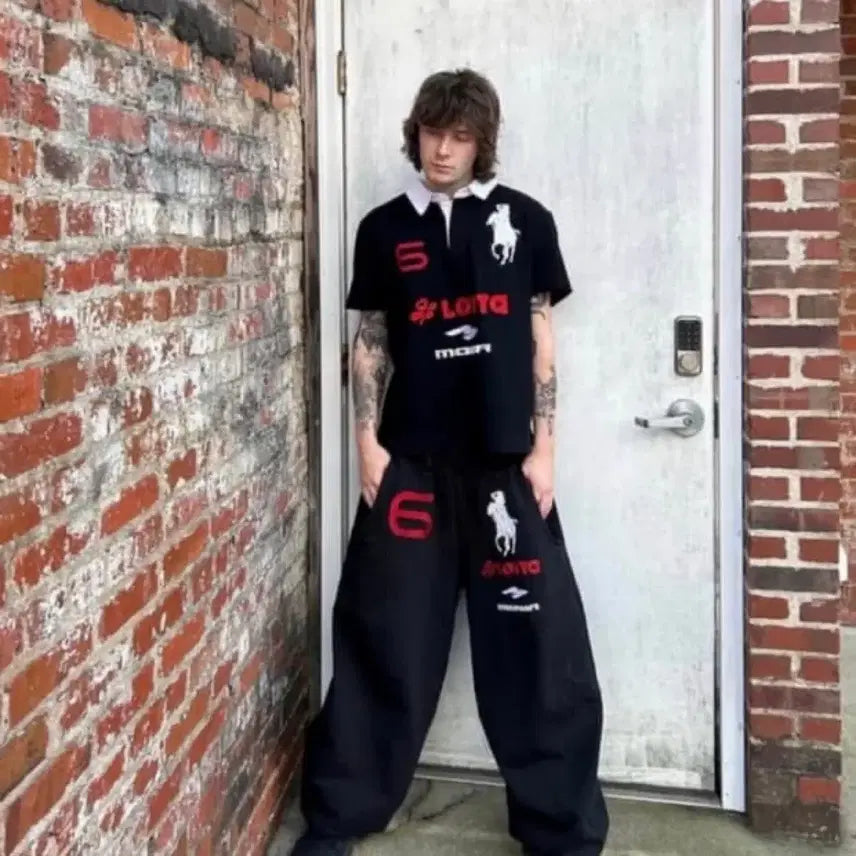 [BUNJANG] Mowara ATL Sweatpants Black / [L]모와로라 atl 스웻팬츠 블랙