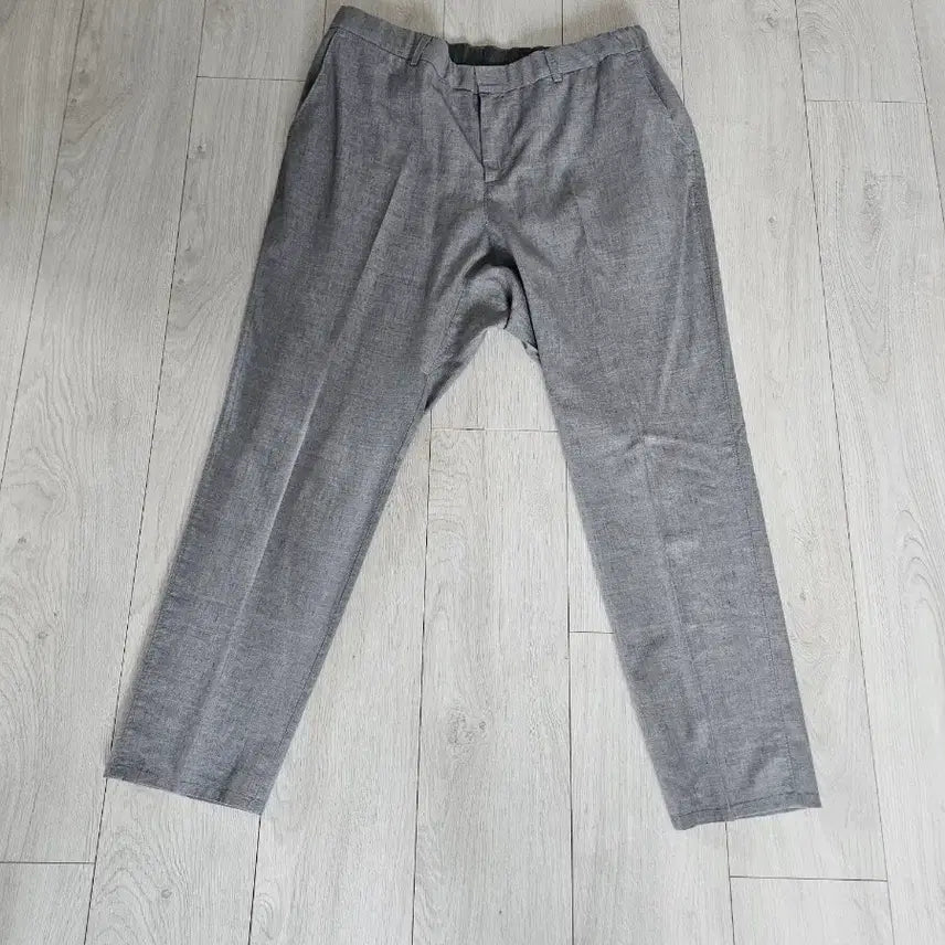 [BUNJANG] Loro Piana Linen Grey Slacks / 로로피아나 린넨 회색 바지