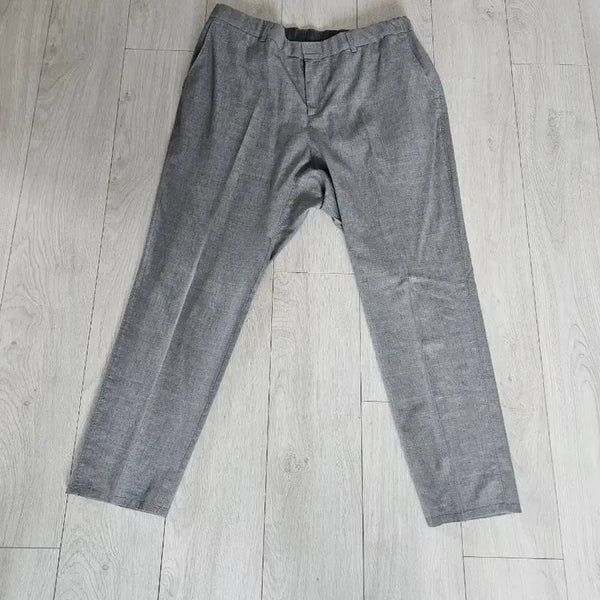 [BUNJANG] Loro Piana Linen Grey Slacks / 로로피아나 린넨 회색 바지